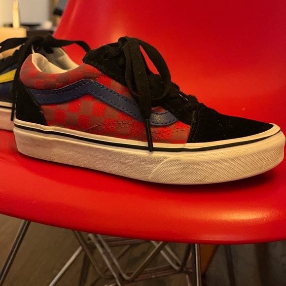 Vans old School multi colored US kids size 12.5 - Picture 4 of 7